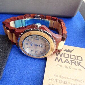 Wood Mark Wood Watch $249